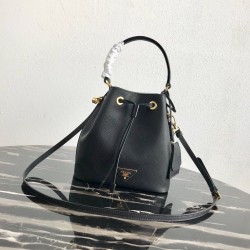 프라다 PRADA  사피아노 가죽 버킷백 1BE032