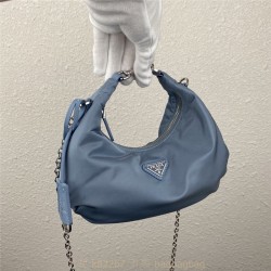 프라다 PRADA 리에디션 나일론 숄더백 만두백  1BH172