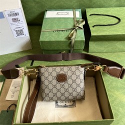 구찌 GUCCI 남성 남자 723306 인터로킹 G 메신저백