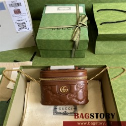 구찌 GUCCI  GG 마틀라세 탑 핸들 미니백 723770