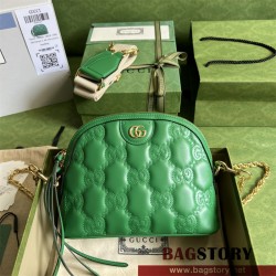 구찌 GUCCI GG 마틀라세 레더 스몰 숄더백 702229