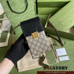 구찌 GUCCI 658229 패드락 폰 홀더 미니 크로스백