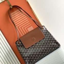 고야드 GOYARD 여성 고야드 루에뜨 플랩 숄더백