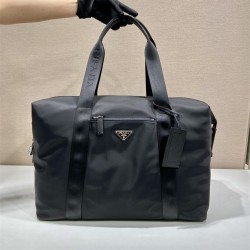 프라다 로고 리나일론 여행가방 더블백 2VC796