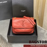 입생로랑 YSL 533037  22CM 니키 베이비 램스킨 숄더백 니키가방