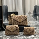 입생로랑 YSL 467072 미니백 루루 퀼팅 가죽 토이백 숄더백 20CM