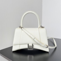 발렌시아가 BALENCIAGA 아워글레스 탑핸들백 미디움 23CM 