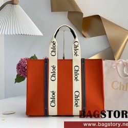 끌로에 Chloe 45cm 우디 토트백 라지