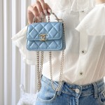 샤넬 CHANEL 미니 탑핸들 플랩백