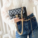 샤넬 CHANEL 램스킨 클래식 플랩백 스몰 22CM