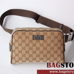 구찌 GUCCI 수프림 GG 캔버스 힙색 449174