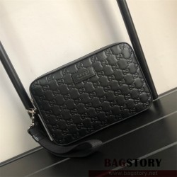 구찌 GUCCI 남자 클러치백 GG 블랙 남성 가방 495562