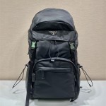 프라다 PRADA  리나일론 및 사피아노 가죽 백팩 2 2VZ090