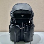 프라다 PRADA  리나일론 및 사피아노 가죽 백팩 2 2VZ019