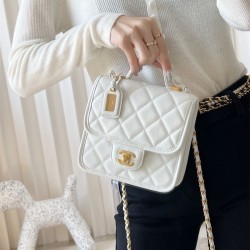샤넬 CHANEL 미니 탑핸들 플랩백