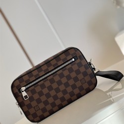 루이비통 Louis Vuitton 모노그램 다미에  마카사르 카사이 클러치 맨스백N41663