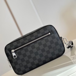 루이비통 Louis Vuitton 모노그램 다미에 마카사르 카사이 클러치 맨스백N41664