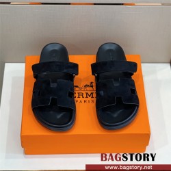 에르메스 HERMES 힐 샌들 슬리퍼