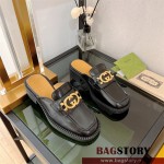 구찌 GUCCI  힐 샌들 슬리퍼