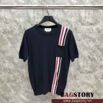 톰브라운 THOM BROWNE 니트 반팔티