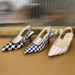 디올 DIOR 힐 샌들 슬리퍼 6.5cm