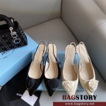 프라다 PRADA 힐 샌들 슬리퍼 5.5cm