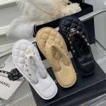 샤넬 CHANEL 여성 신발 힐 샌들 슬리퍼