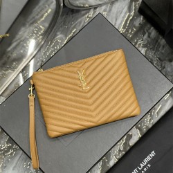 입생로랑 YSL 생로랑 모노그램 클러치 379039 24CM