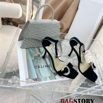 지미추 JimmyChoo 힐 샌들 슬리퍼 6.5CM 8.5CM