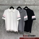 톰브라운 THOM BROWNE 니트 반팔티