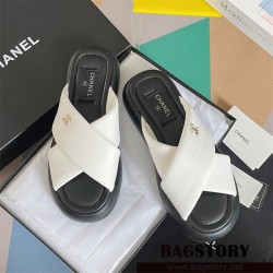 샤넬 CHANEL 여성 신발 힐 샌들 슬리퍼