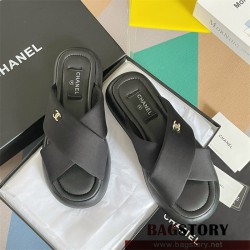 샤넬 CHANEL 여성 신발 힐 샌들 슬리퍼