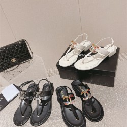 샤넬 CHANEL 힐 샌들 슬리퍼