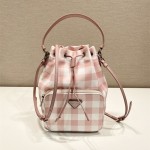 프라다 PRADA 나일론 버킷백 1BH038