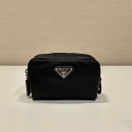 프라다 PRADA 삼각 로고 나일론 코스메틱 파우치 1NA339