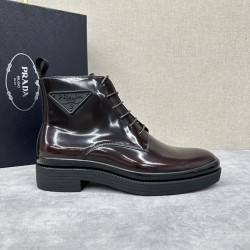 프라다 PRADA 남자 부츠 워커