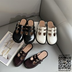 로에베 LOEWE 힐 샌들 슬리퍼