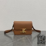 셀린느 CELINE 틴 백 트리오페 샤이니 카프스킨 숄더백 188423