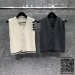 톰브라운 THOM BROWNE 니트 조끼