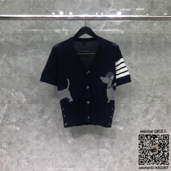 톰브라운 THOM BROWNE  반팔가디건 여성용