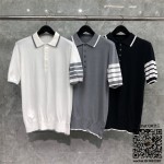 톰브라운 THOM BROWNE 니트 반팔티