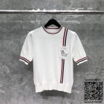 톰브라운 THOM BROWNE 니트 반팔티