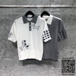 톰브라운 THOM BROWNE 니트 반팔티