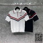 톰브라운 THOM BROWNE 니트 반팔티