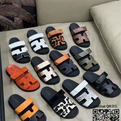 에르메스 HERMES 힐 샌들 슬리퍼