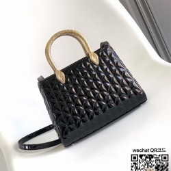 불가리 세르펜틴 듀오 탑핸들백