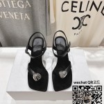 더로우 힐 샌들 슬리퍼