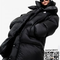 몽클레어 롱 패딩 남여공용 90%거위털