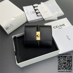 셀린느 CELINE 트리오페 캔버스 반지갑