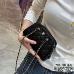 샤넬 캐비어 미니 보스턴백 체인백  AS5092